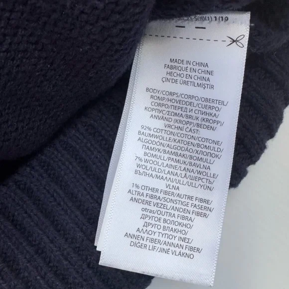 Polo by Ralph Lauren Navy Sweater with Bear Design - Picture 3 of 7